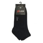 Κάλτσα Σοσόν ημίκοντη Βαμβακερό (Συσκ. 3 Τεμάχια) Xcode Unisex