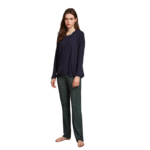 Πυτζάμα Γυναικεία Με Μακρύ Μανίκι & Μακρύ Παντελόνι Penye Mood