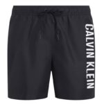 Ανδρικό Μαγιό Plus Size Με Λάστιχο Μεσαίο Μήκος Calvin Klein-KM0KM01004 BEH