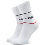 Κάλτσες Αντρικές Levi s 2 Pack-701210567-010 ΛΕΥΚΟ