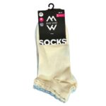 Γυναικεία Σοσόνια ME/WE με σχέδιο 3 Pack-1-0838-1 ΠΟΛΥΧΡΩΜΟ