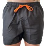 Ανδρικό Μαγιό Κοντό Μήκος Bikki Beach- 2432255-RONNIE ΜΑΥΡΟ