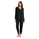 Πιτζάμα Γυναικεία Με Μακρύ Μανίκι & Μακρύ Παντελόνι Penye Mood-9533PM