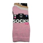 Γυναικεία Σοσόνια ME/WE με σχέδιο 3 Pack-1-2510-2 ΠΟΛΥΧΡΩΜΟ