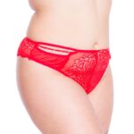 Brazil Εσώρουχο Γυναικείο Δαντελένιο Με Φιογκάκι (Μεγάλα Μεγέθη)-23716