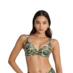 Γυναικείο Μαγιό Top Blu4u Ενίσχυση και Μπαλένα 25366114C-26 ΠΟΛΥΧΡΩΜΟ