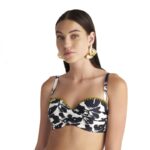 Γυναικείο Μαγιό Top Strapless Με Μπαλένα Blu4u-25366124D-02  ΠΟΛΥΧΡΩΜΟ