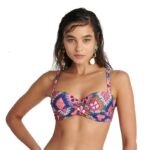 Γυναικείο Μαγιό Top Strapless Με Μπαλένα Bluepoint-25366358D-10 ΠΟΛΥΧΡΩΜΟ