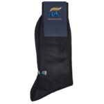 Πουρνάρα ,Λεπτή Μονόχρωμη Κάλτσα τύπου μετάξι-151 ΜΑΥΡΟ