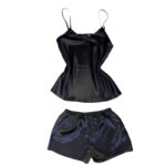 Γυναικείο Σατέν Λεπτή Ράντα Baby Doll Secret Point-564 ΜΑΥΡΟ