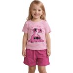 Πυτζάμα Παιδική Με Κοντό Μανίκι & Κοντό Παντελόνι-4108