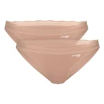 Γυναικείο Slip Κανονικό “Go Blush” 1+1 ΔΩΡΟ Sloggi-10228608-00ME/ME ΜΠΕΖ