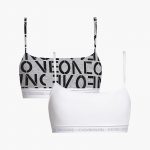 Γυναικείο Bralette Χωρίς Ενίσχυση Calvin Klein 2 Pack-000QF6040E ICQ