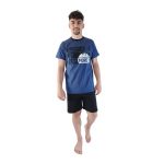 Πυτζάμα Ανδρική Κοντό Μανίκι και Κοντό Παντελόνι Fashion Factory-1134