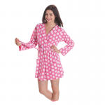 Ρόμπα Γυναικεία Με Μακρύ Μανίκι "Be Happy" Amelie-14661