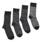 Κάλτσες Βαμβακερές Ανδρική 4τμχ Me-We