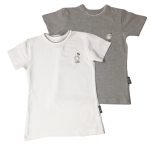 Φανέλα Παιδική Για Κορίτσι Με Κοντό Μανίκι 2 Τεμάχια Hp Basic