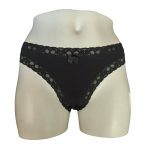 Γυναικείο Slip Κανονικό Mei-2670 ΜΑΥΡΟ