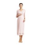 Νυχτικό Γυναικείο Εγκυμοσύνης Με Μακρύ Μανίκι Catherine s-871CA