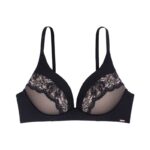 Γυναικείο Σουτιέν Με Ενίσχυση Χωρίς Μπαλένα “Dhara” Dorina Cup C-FXWL0003LA104-BK0004