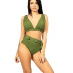 Γυναικείο Μαγιό Slip Tai Ψηλόμεσο Bikki Beach-Tess